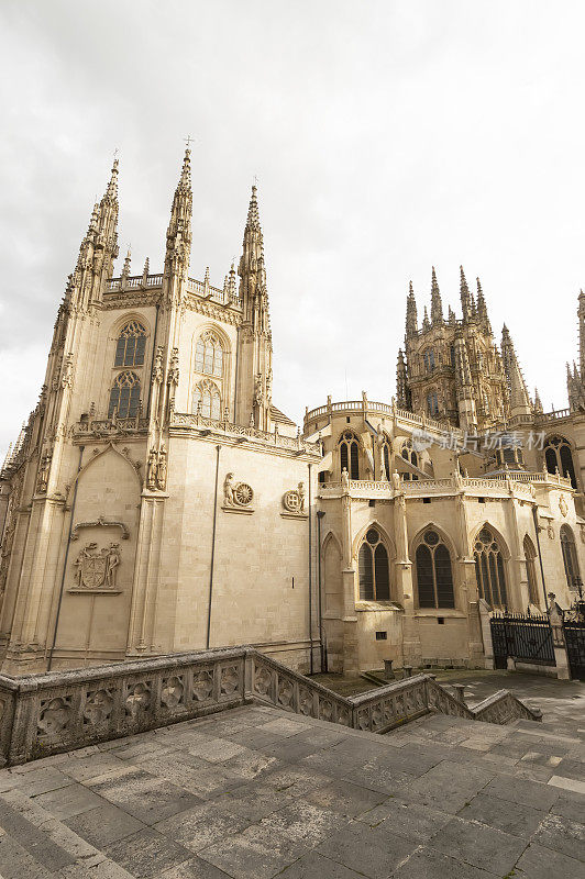 Burgos大教堂，Camino de Santiago，西班牙